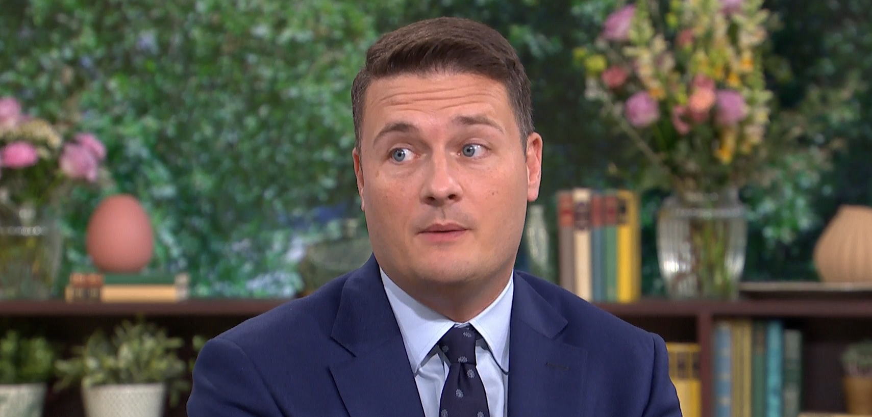 Wes Streeting speaking on This Morning