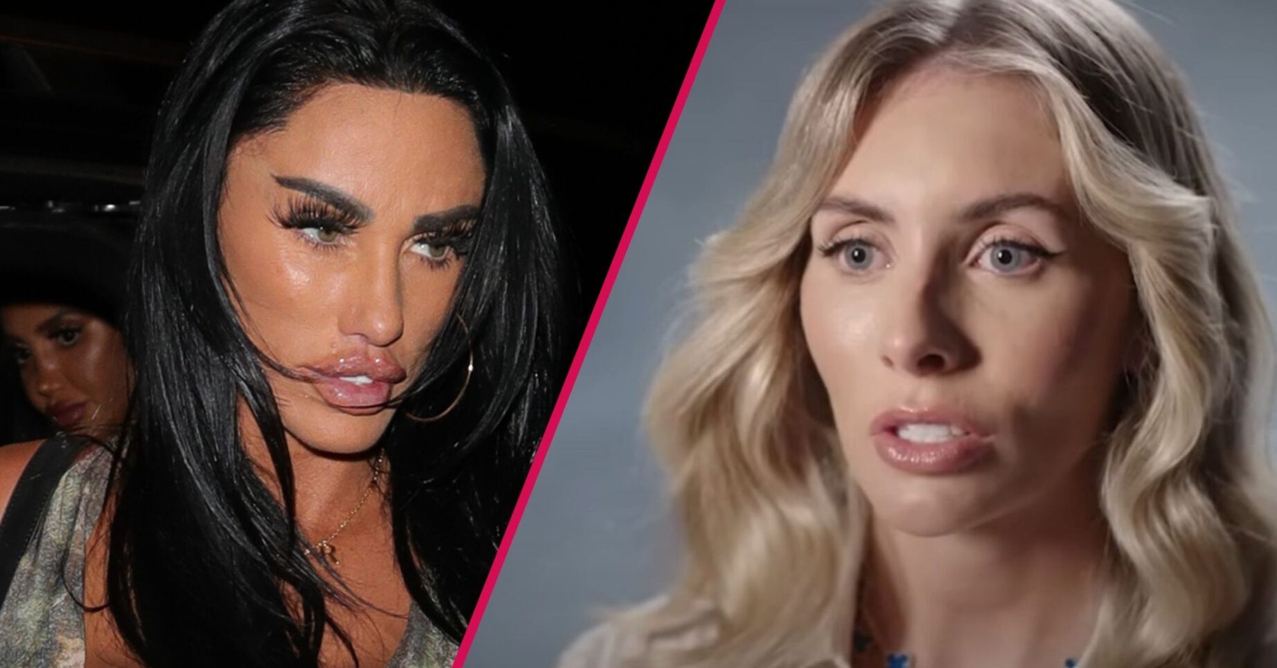 Katie Price and Bonnie Blue