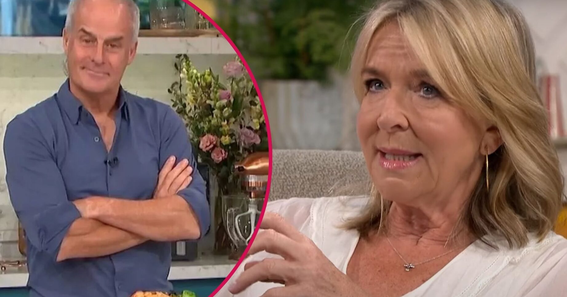 Fern Britton and Phil Vickery on Lorraine and This Morning