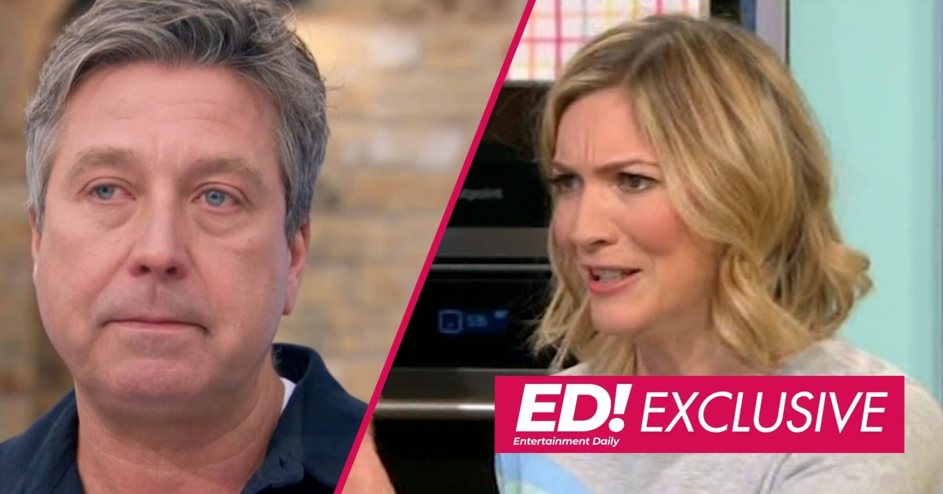 John Torode and Lisa Faulkner