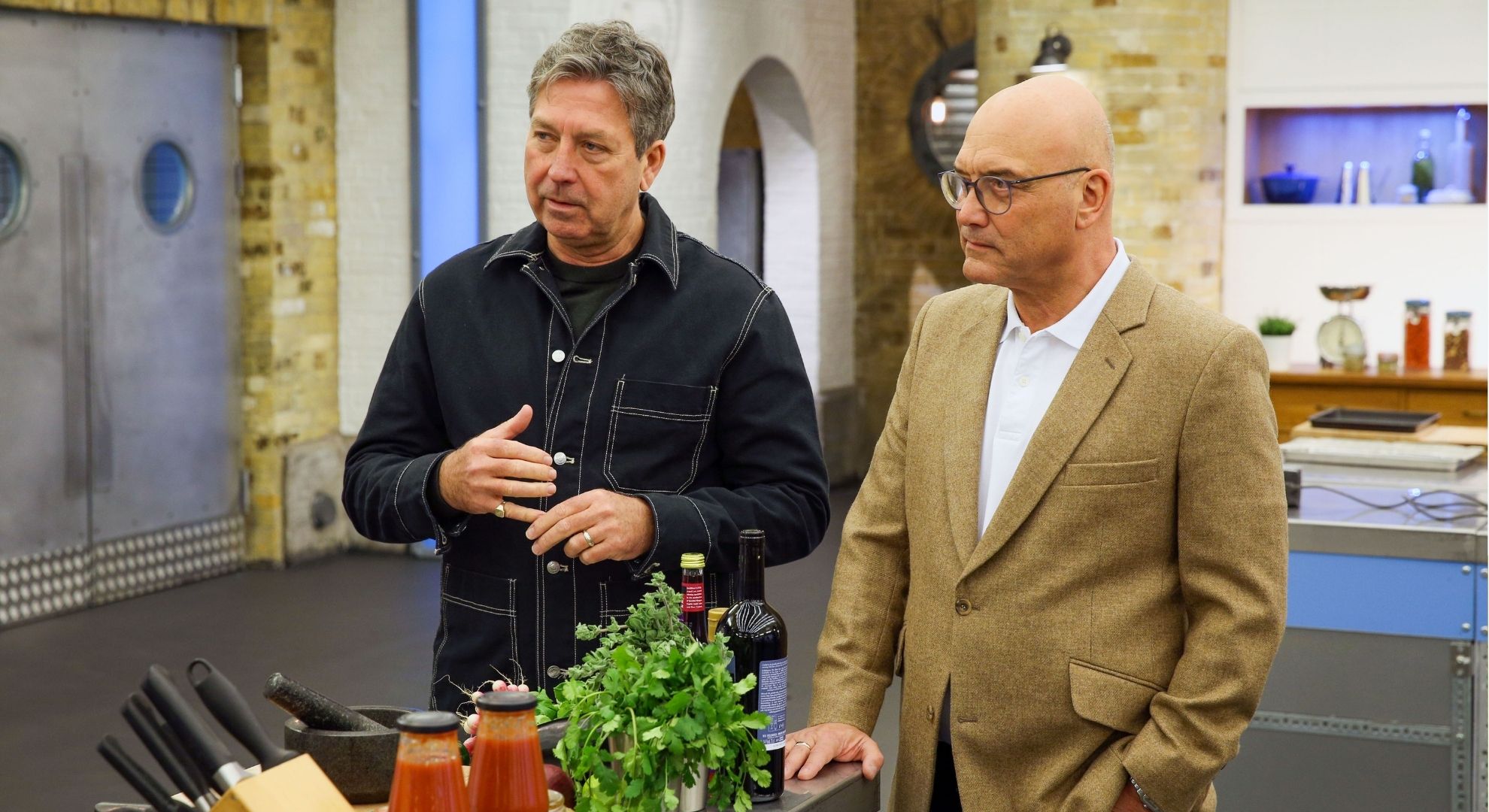 John Torode and Gregg Wallace on MasterChef