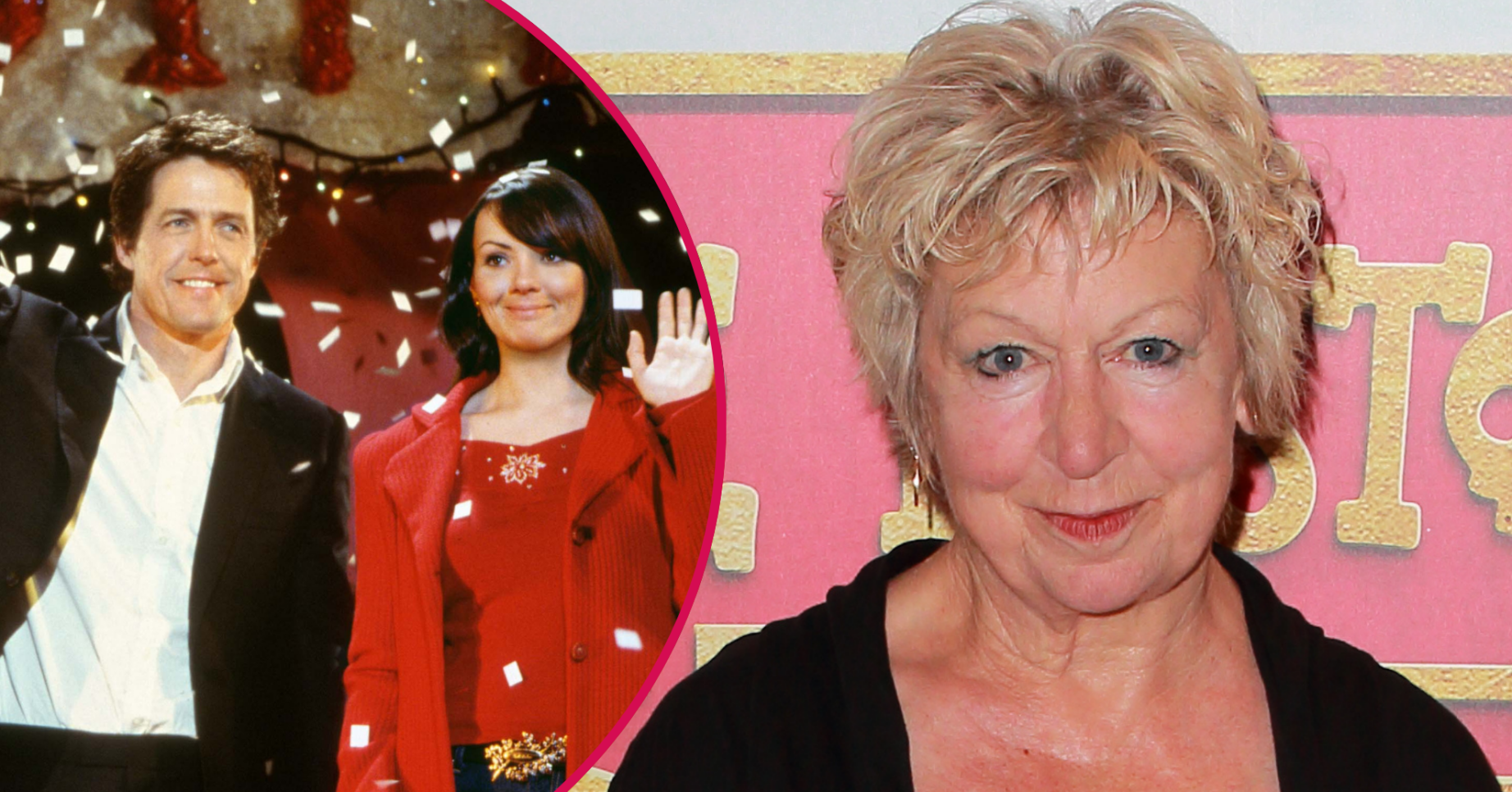 Hugh Grant and Martine McCutcheon in Love Actually / Joanna Bacon