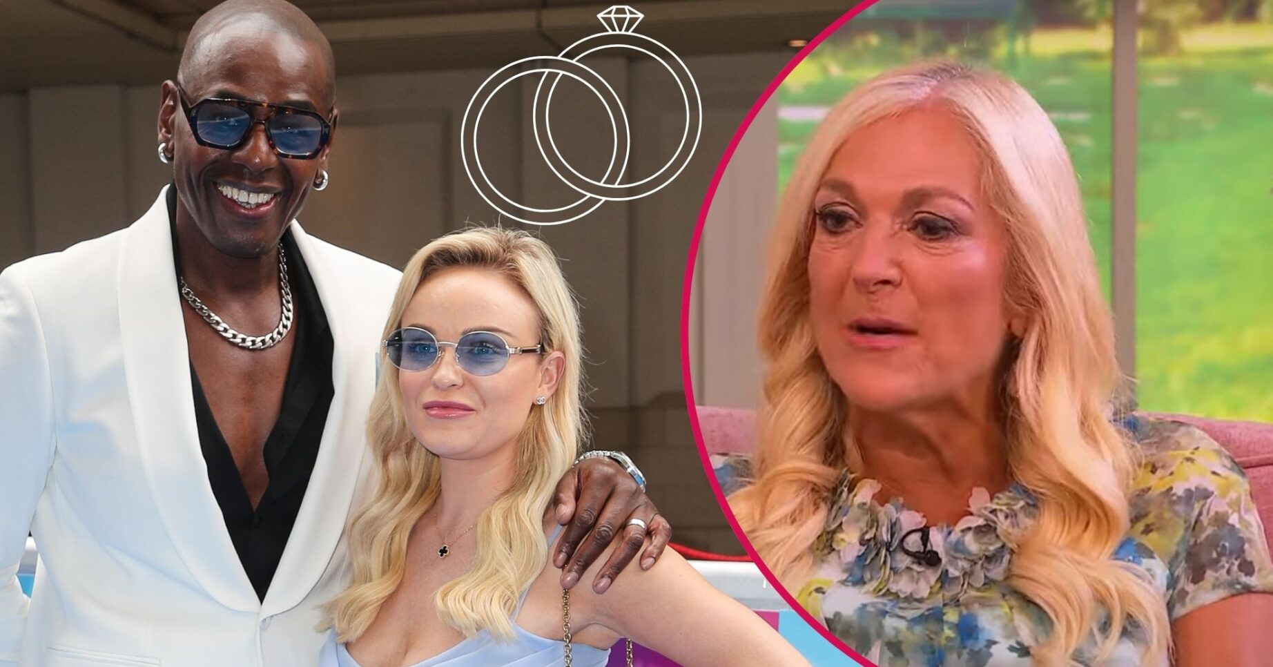 Ben Ofoedu and Vanessa Brown / Vanessa Feltz