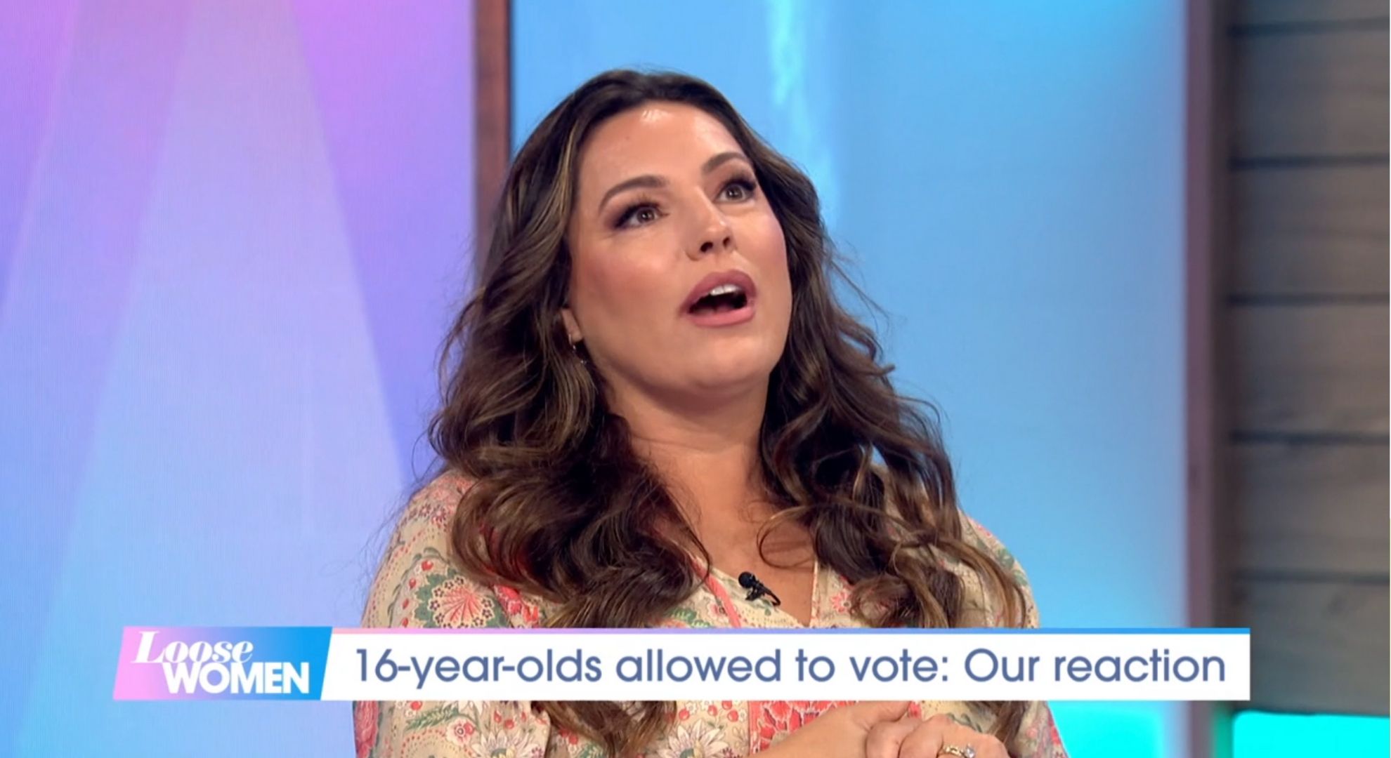 Kelly Brook on Loose Women 