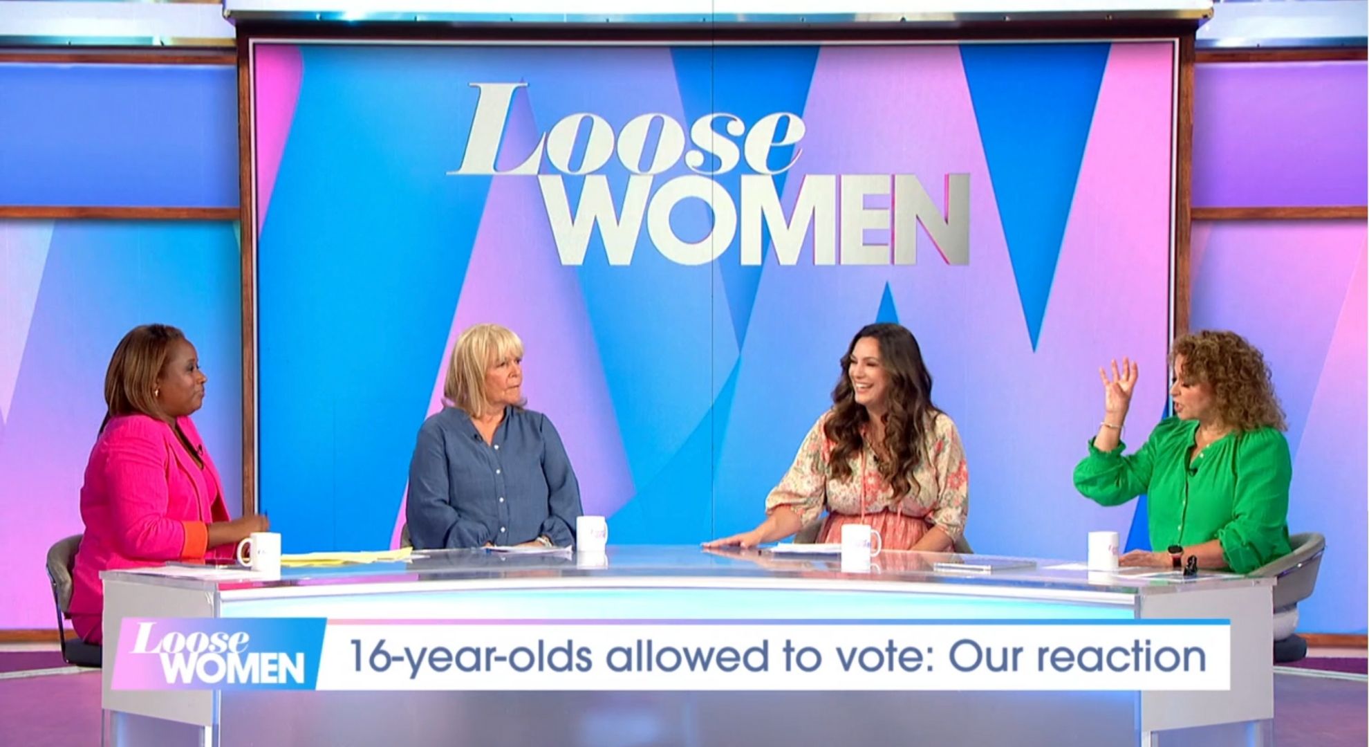 The Loose Women panel 