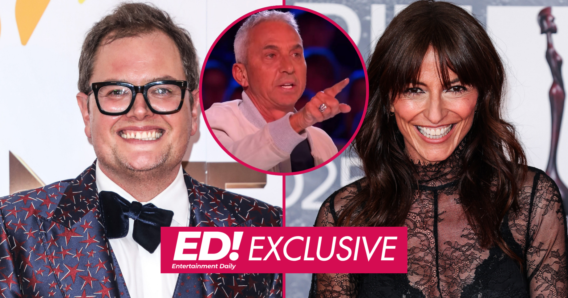 Alan Carr, Bruno Tonioli, Davina McCall