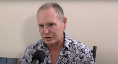 Paul Gascoigne on a podcast