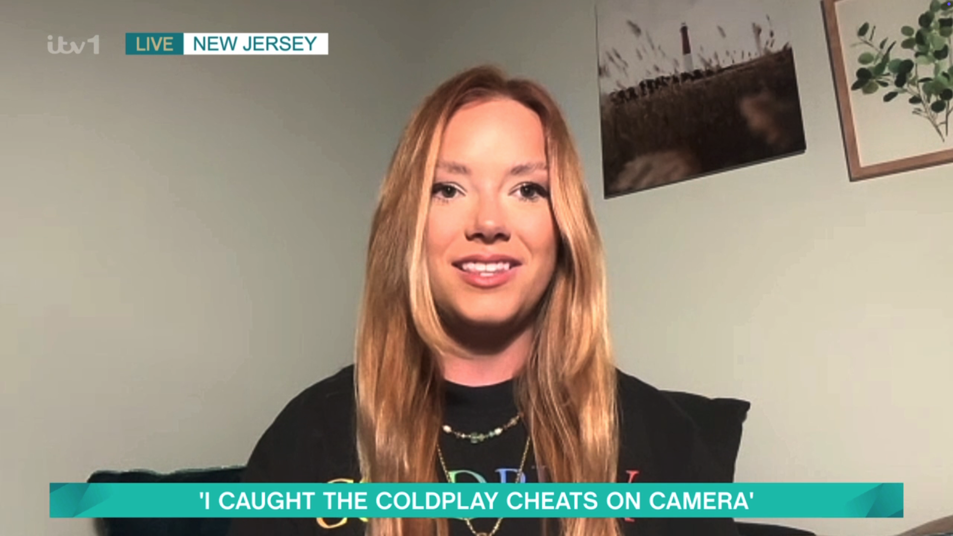 Grace Springer speaking on This Morning