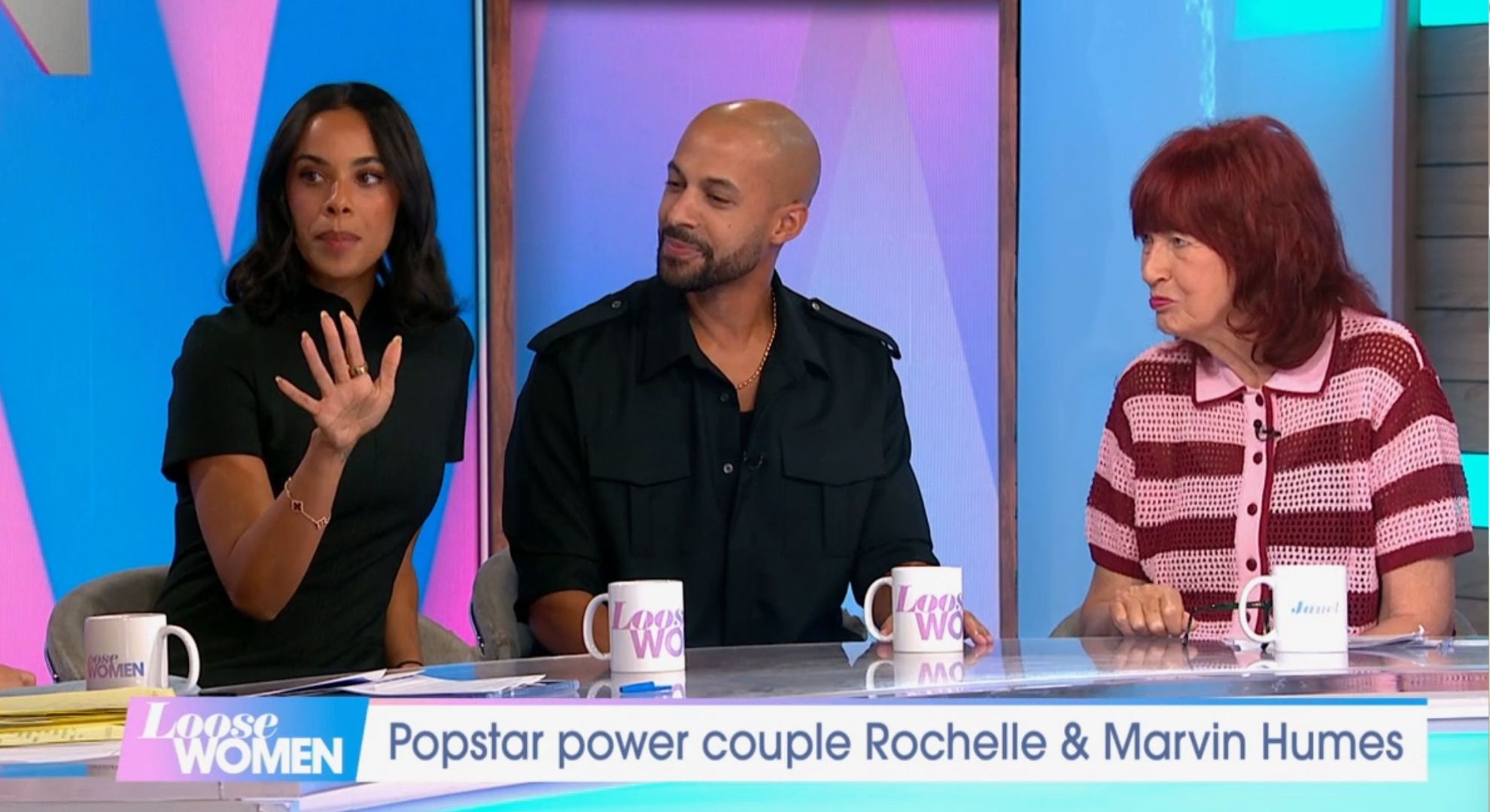 Marvin and Rochelle on Loose Women