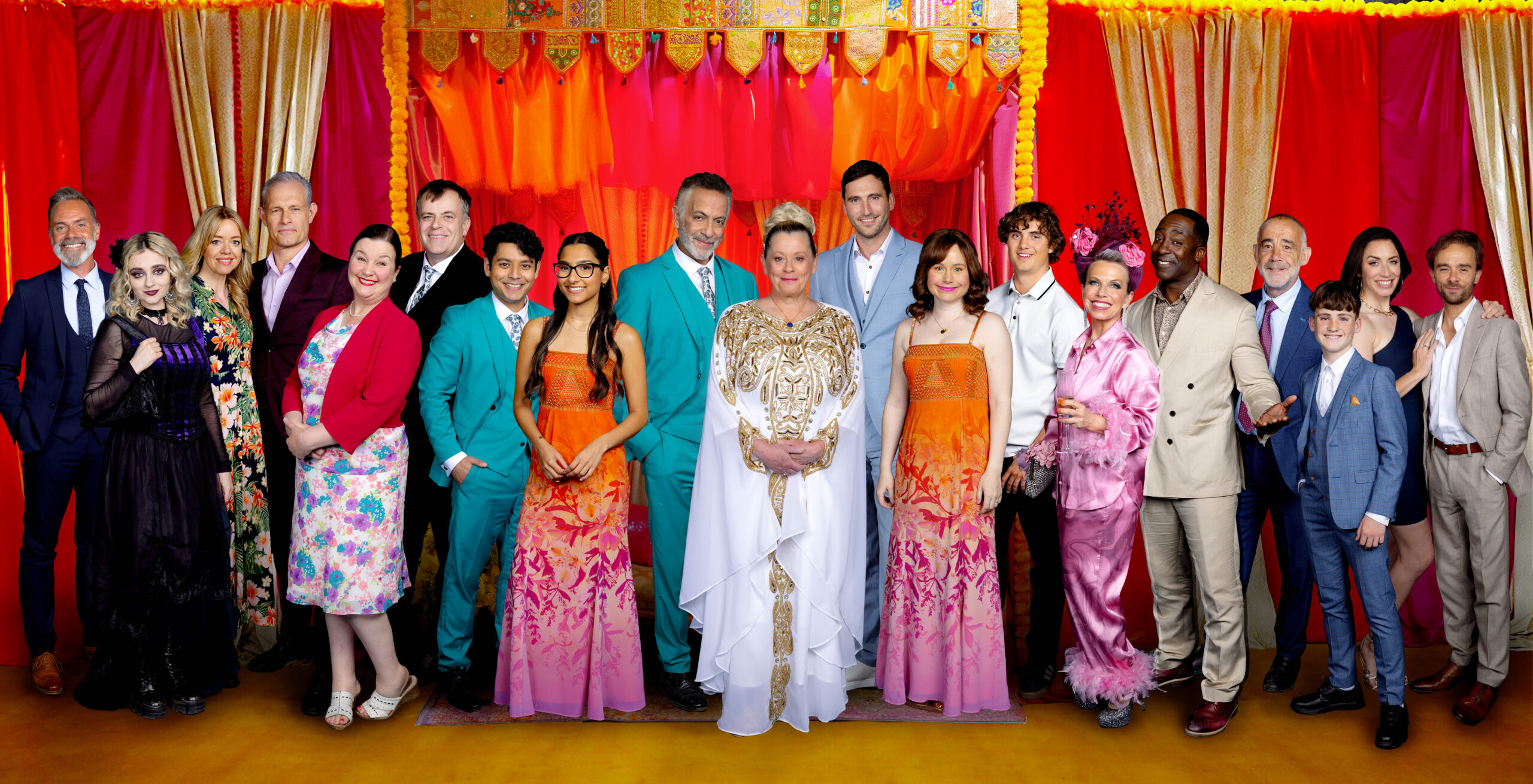 Bernie and Dev wedding promo photo