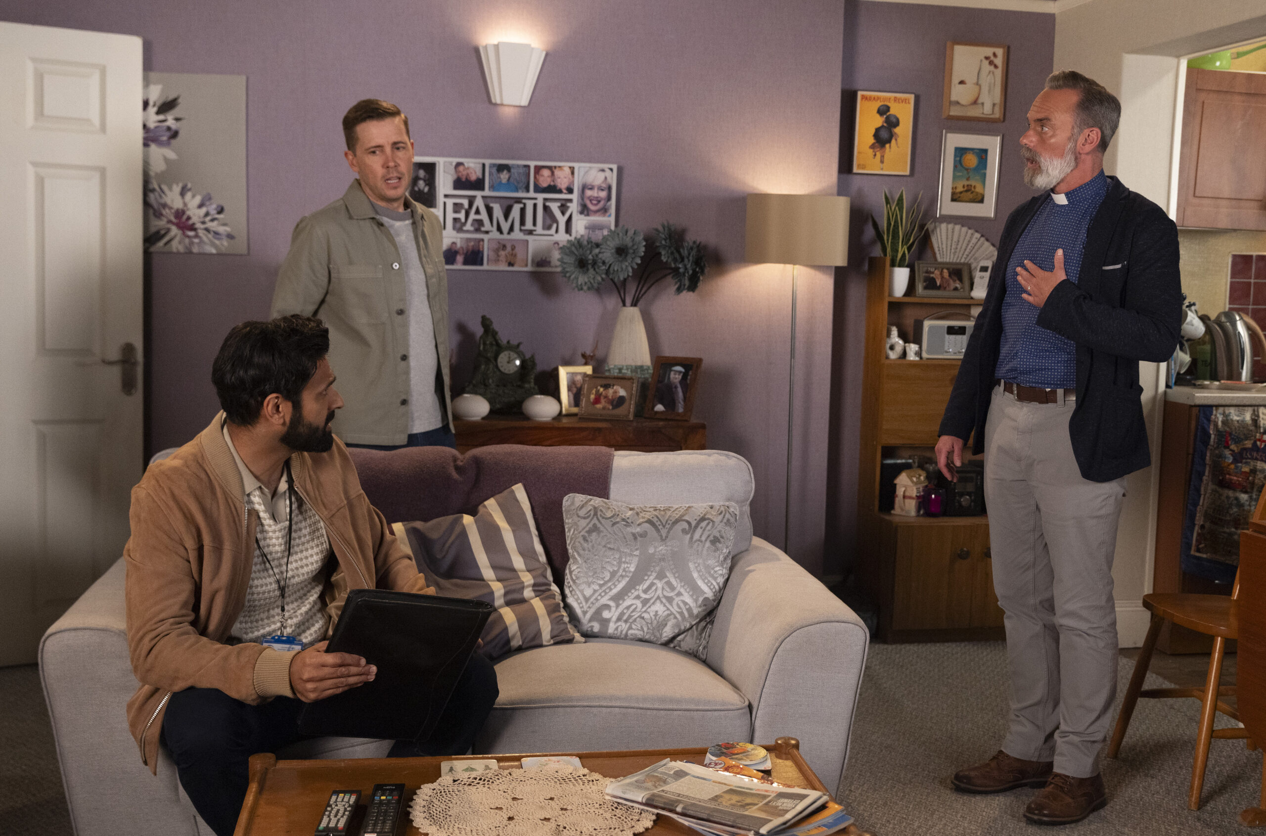 Todd, Billy and social worker