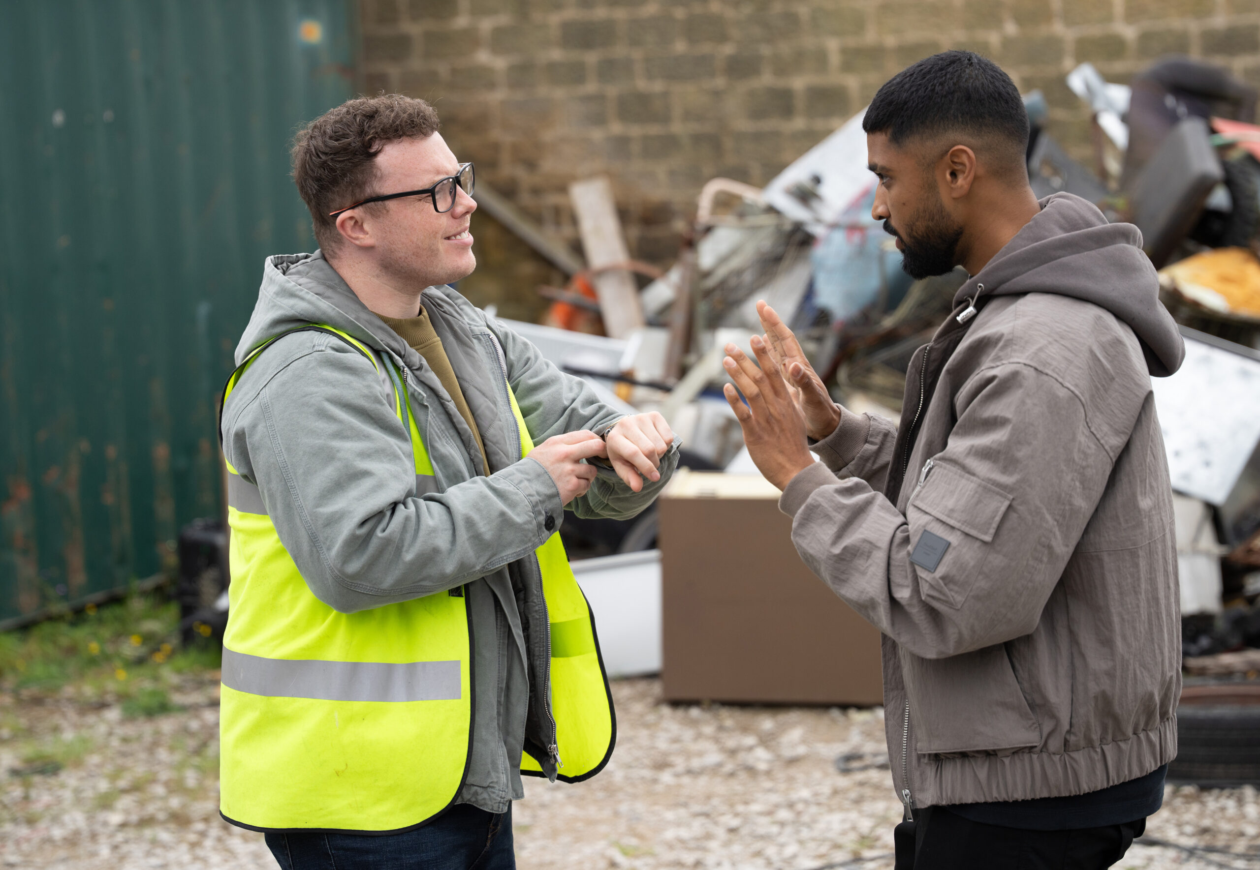 It's clear Vinny's feelings for Kammy have not gone away (Credit: ITV)