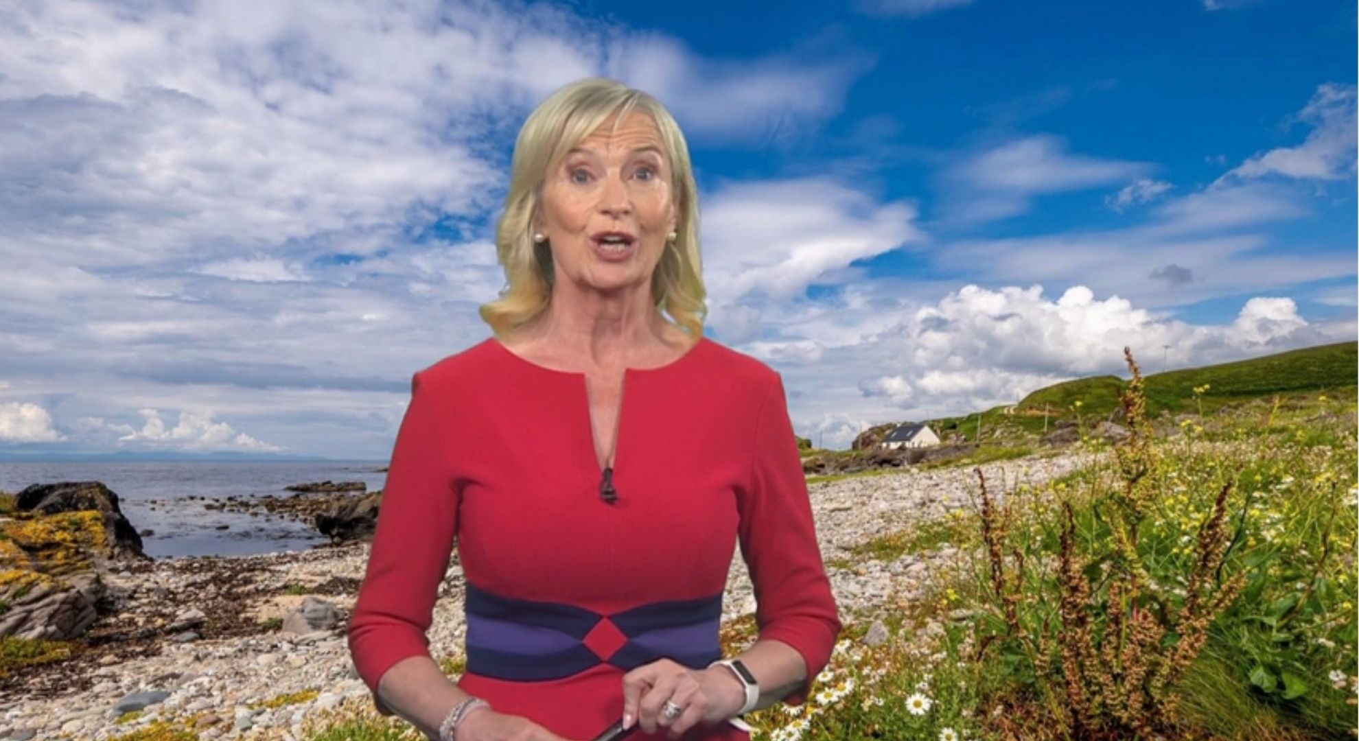 Carol Kirkwood on BBC Breakfast