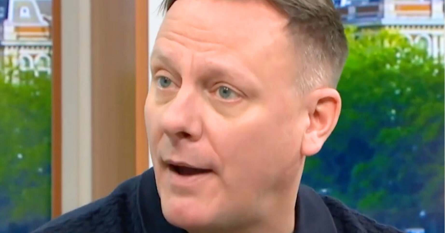 Coronation Street's Antony Cotton serious