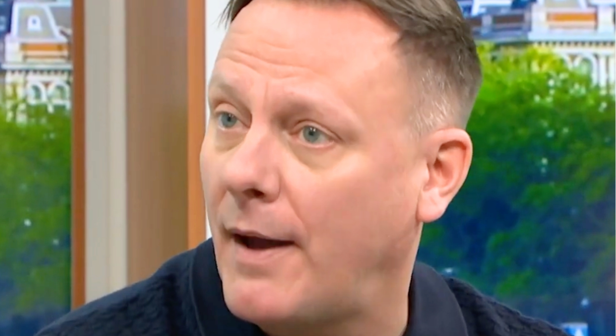 Coronation Street's Antony Cotton serious