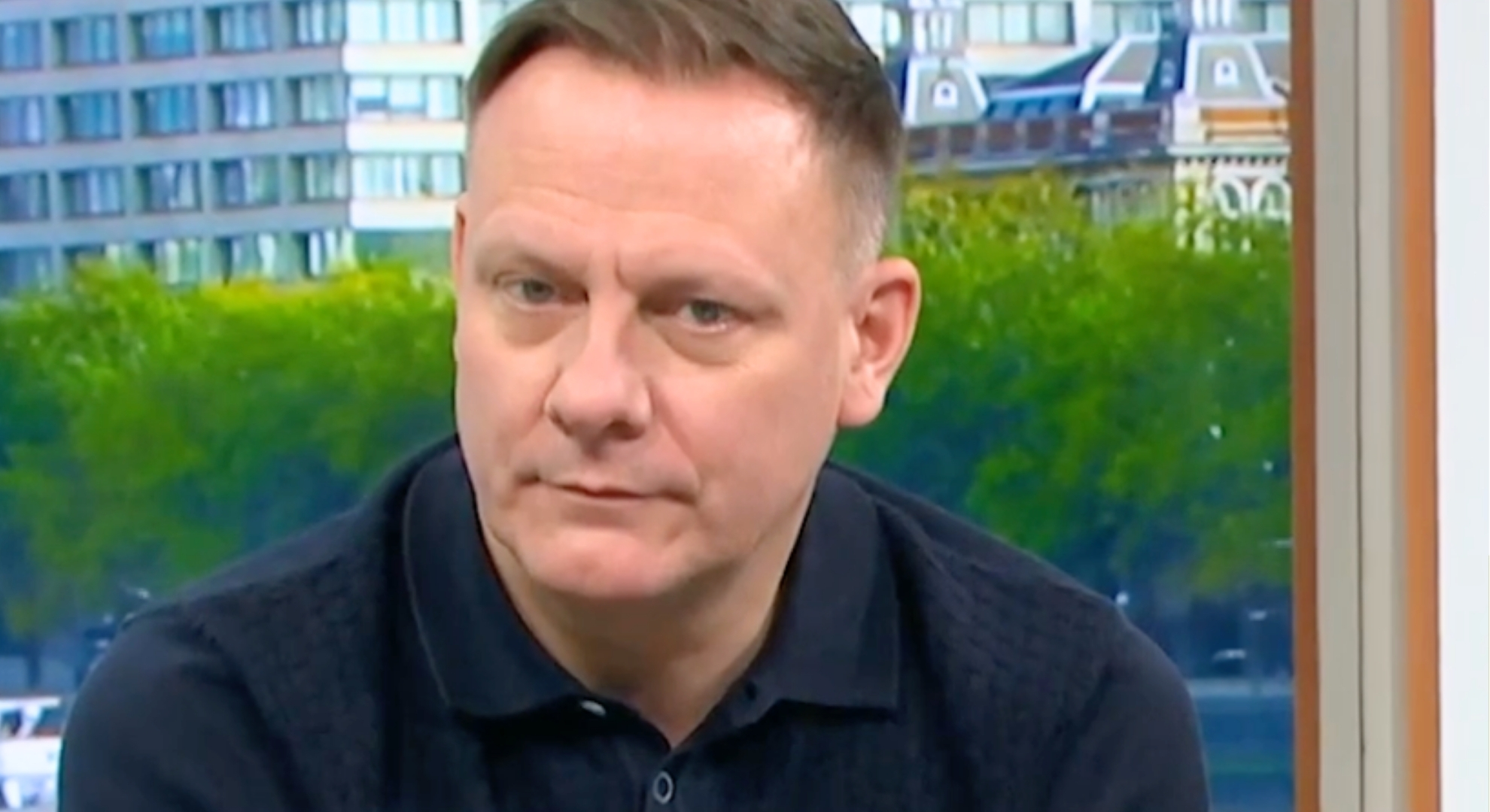 Coronation Street's Antony Cotton serious