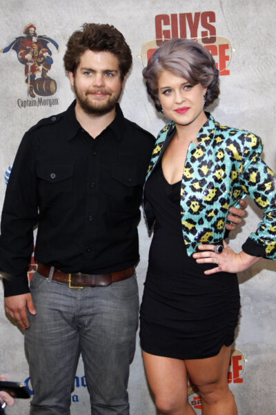 Jack Osbourne and Kelly Osbourne on the red carpet