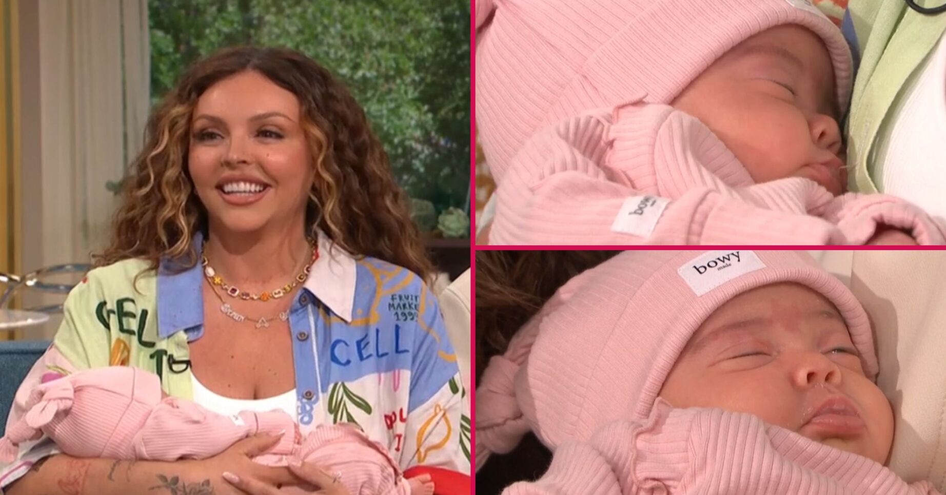 Jesy Nelson and her twins