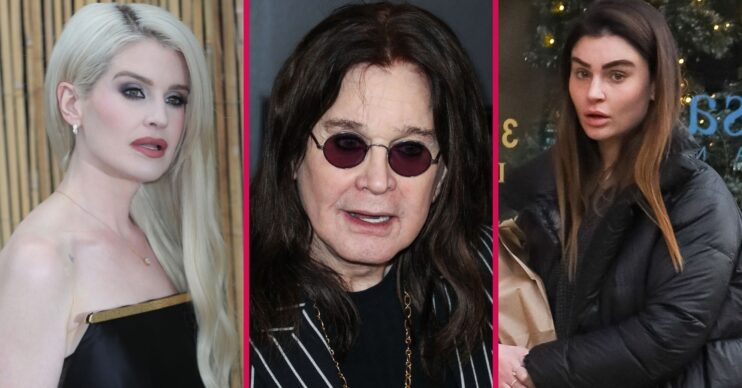 Kelly, Ozzy, and Aimee Osbourne
