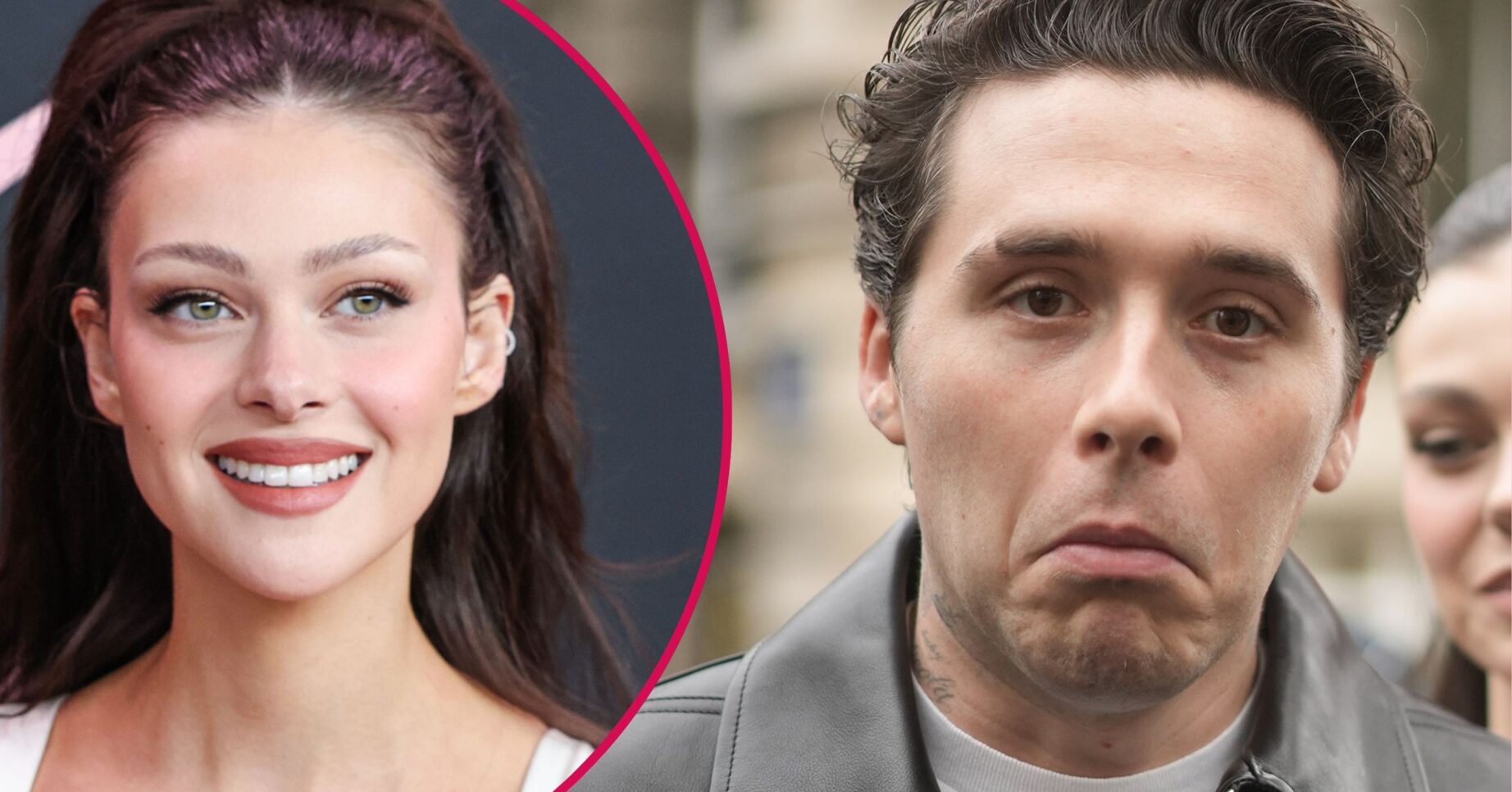 Nicola and Brooklyn Beckham