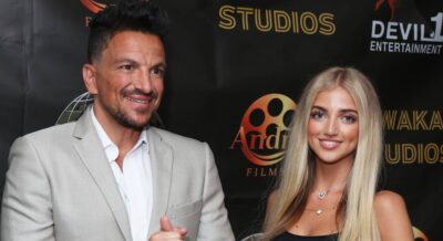 Princess Andre smiles in a pic with her dad
