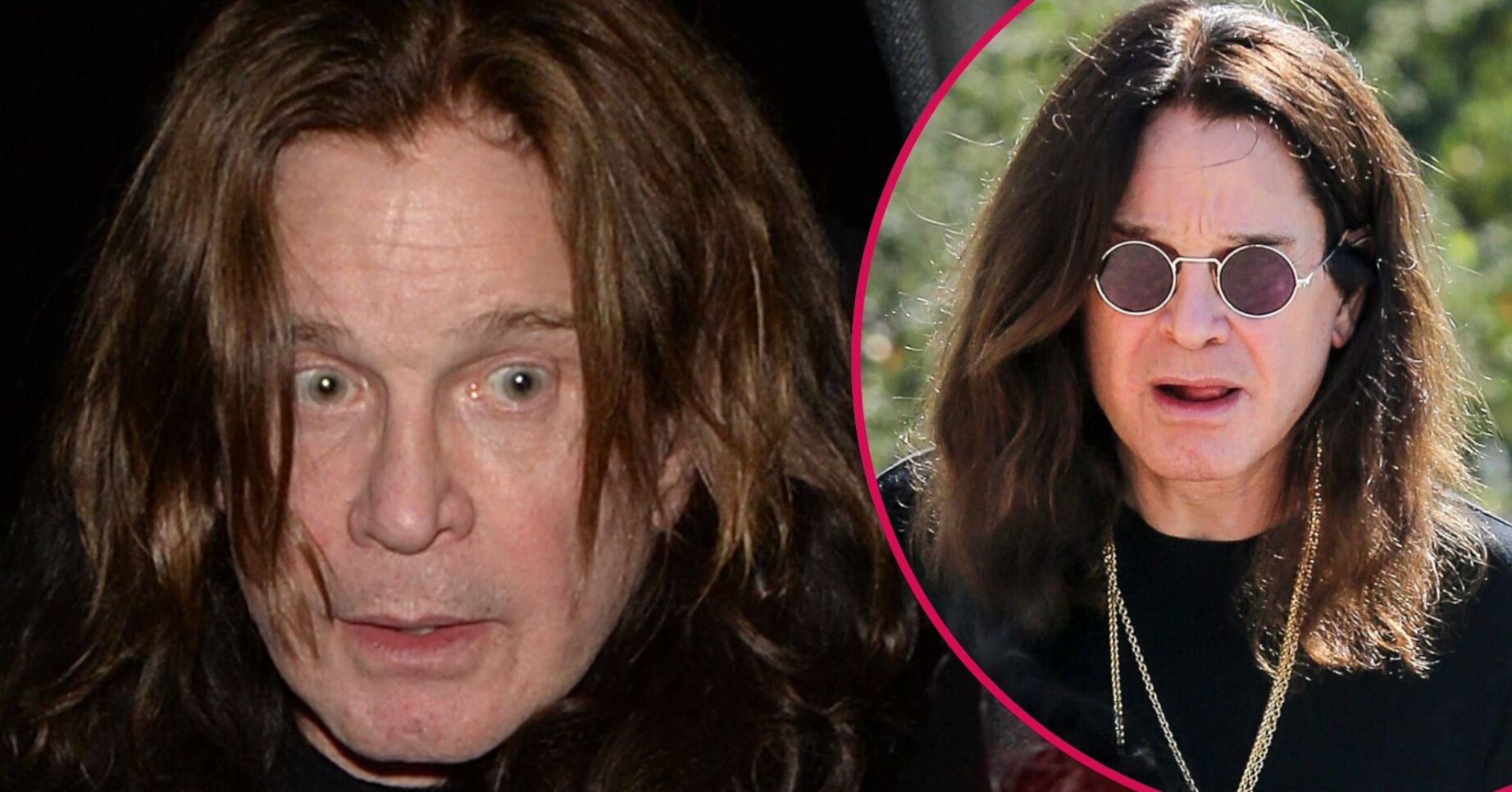 Ozzy Osbourne appears surprised