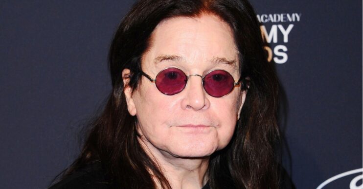 Ozzy Osbourne looks calm