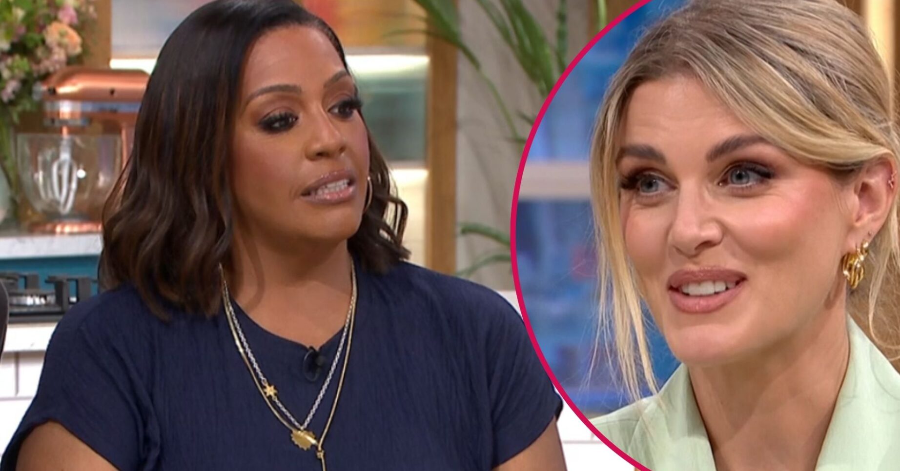 Alison Hammond and Ashley James on This Morning