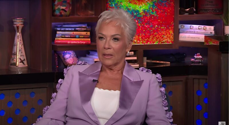 Denise Welch in an interview