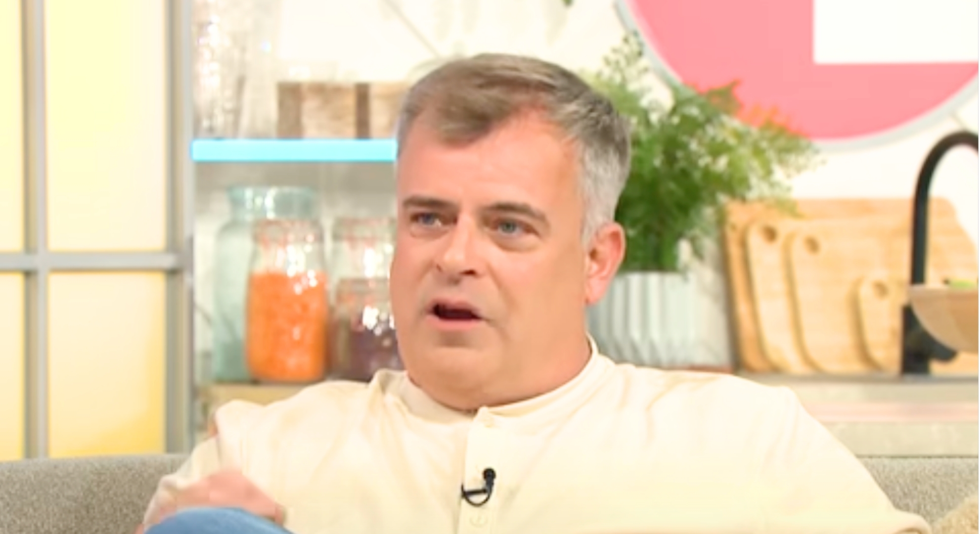 Coronation Street's Simon Gregson serious