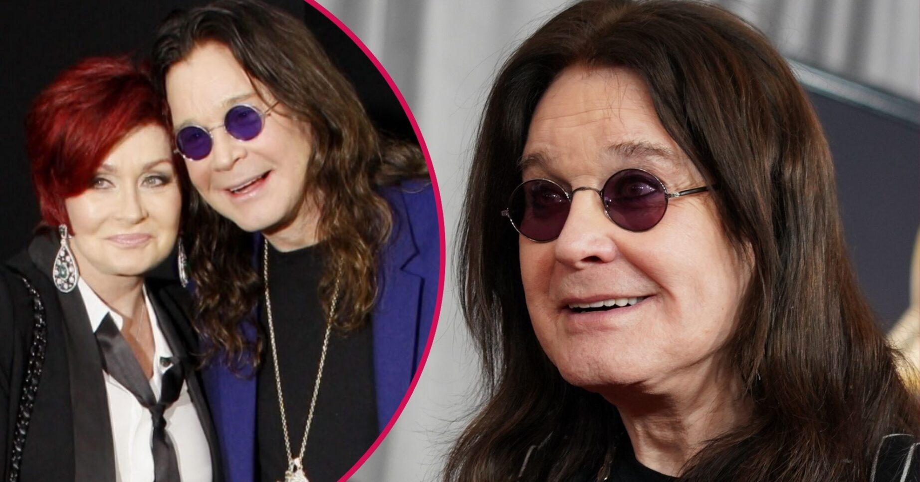 Ozzy Osbourne smiling