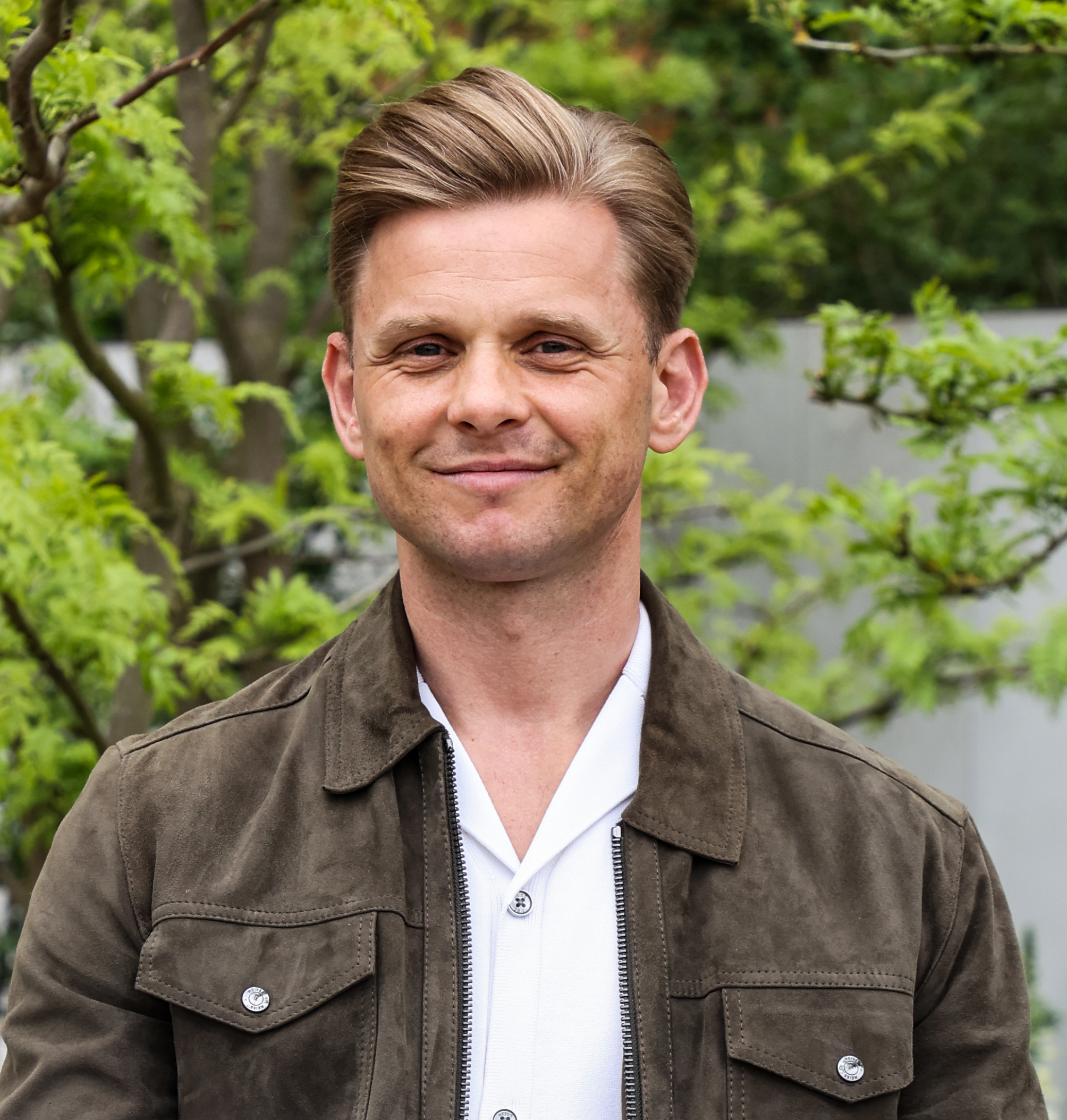 Jeff Brazier smiling