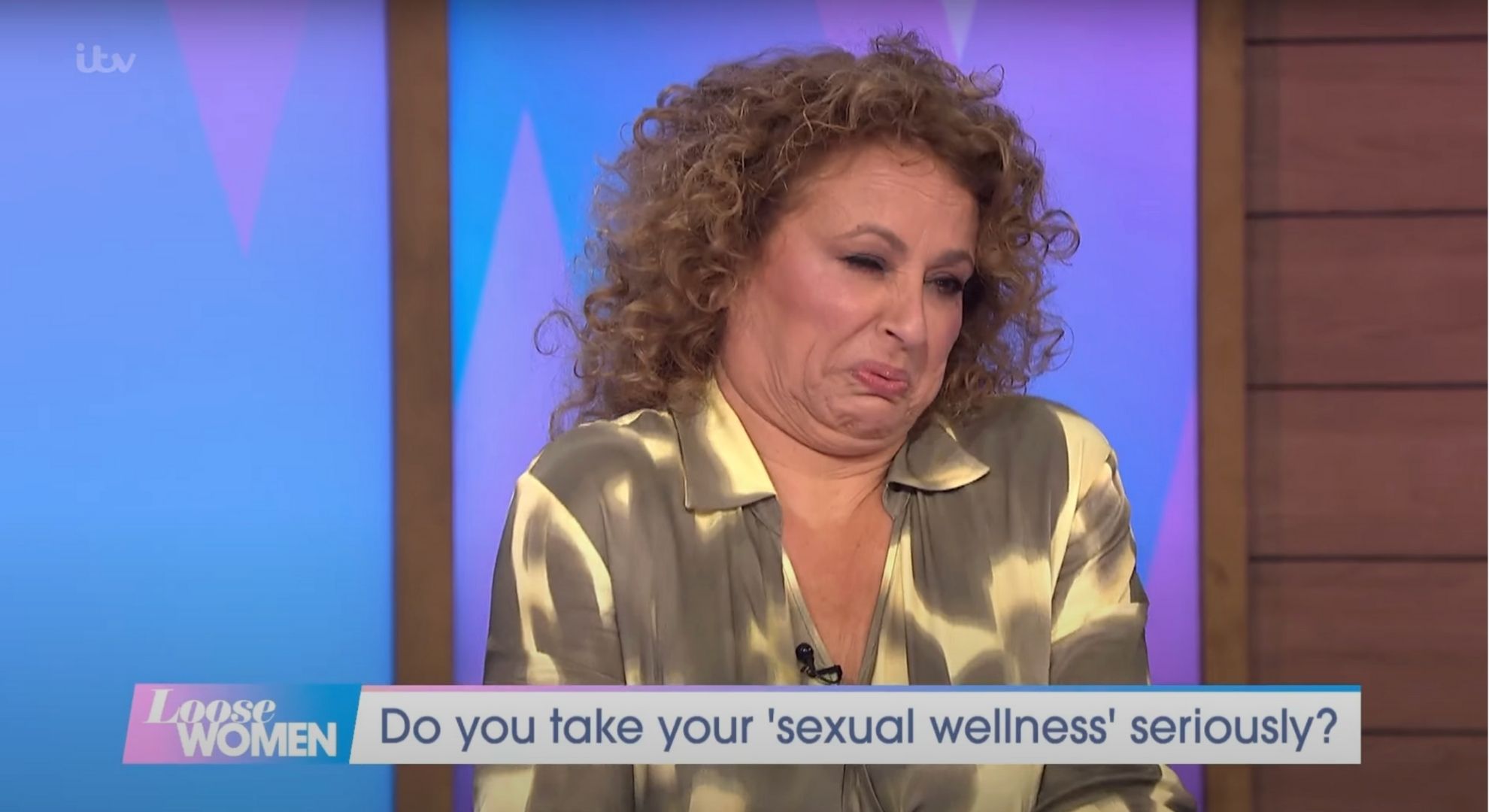 Nadia Sawalha on Loose Women