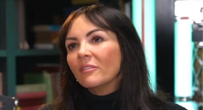 Martine McCutcheon looking above
