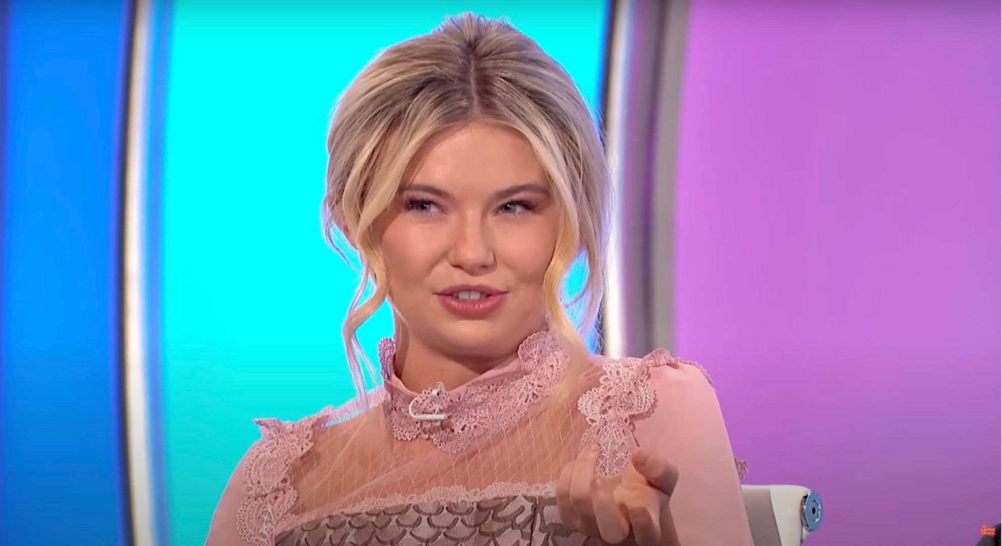 Georgia Toffolo talking