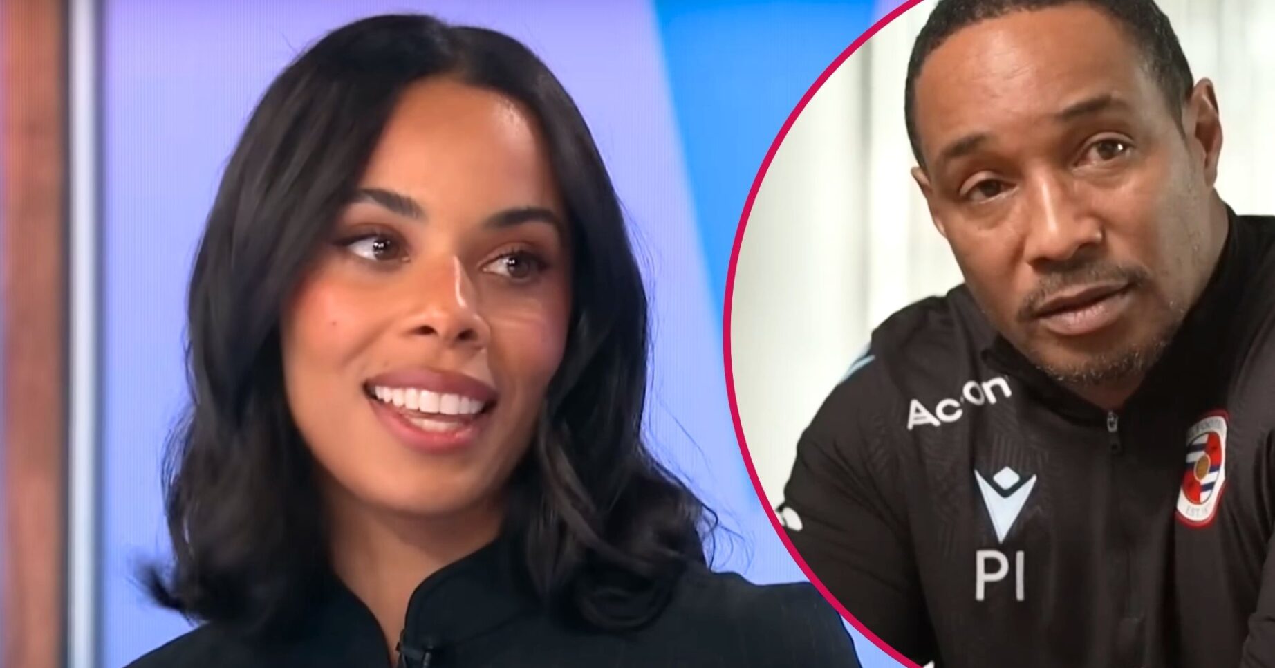 Rochelle Humes and Paul Ince