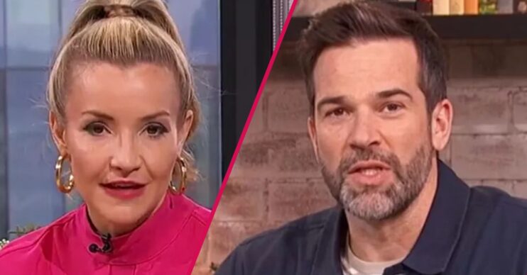 Helen Skelton and Gethin Jones on Morning Live