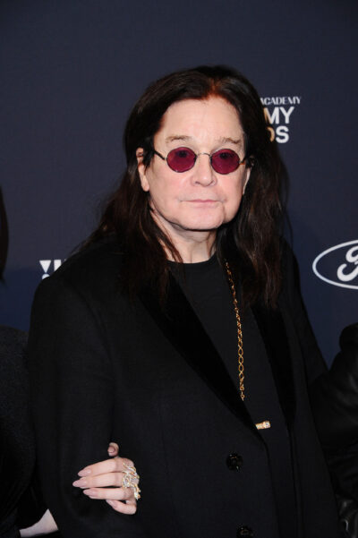 Ozzy Osbourne smiling