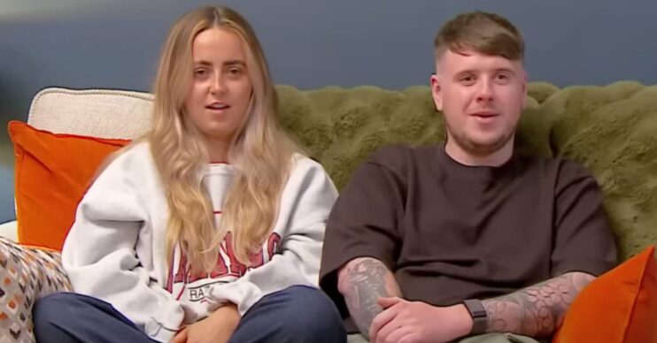 Roisin and Joe watch telly