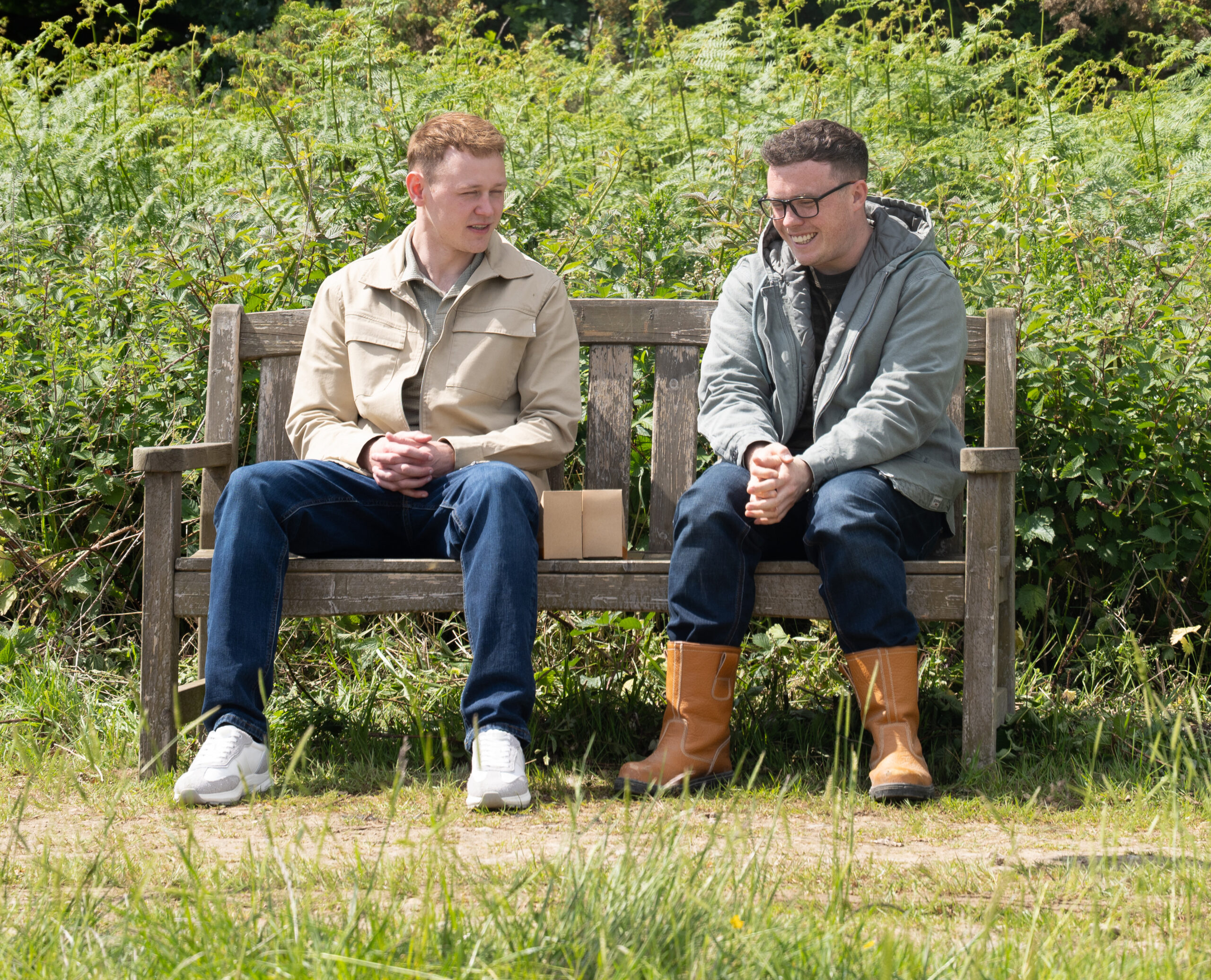 Mike gives Vinny hope he can sort his confusion out (Credit: ITV)