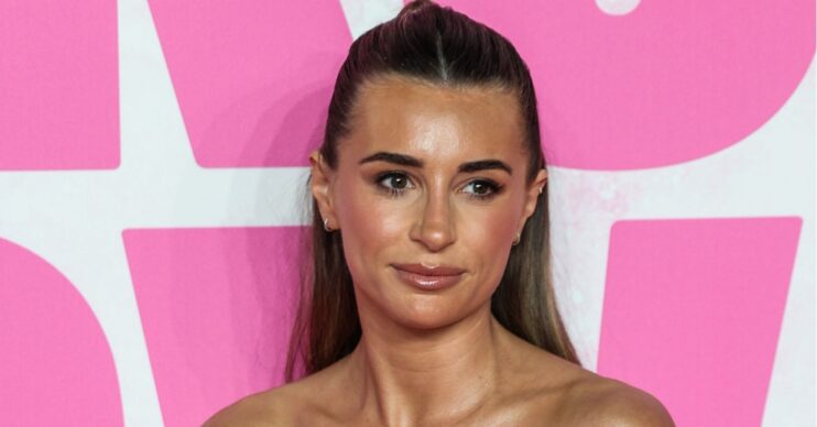 Dani Dyer on the red carpet