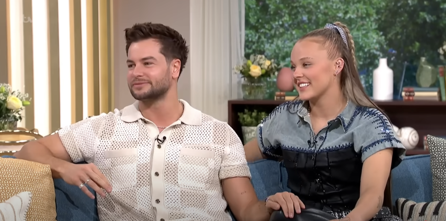 Chris Hughes and JoJo Siwa on This Morning