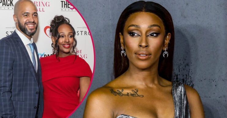 Alexandra Burke and Darren Randolph on the red carpet / Alexandra Burke on the red carpet