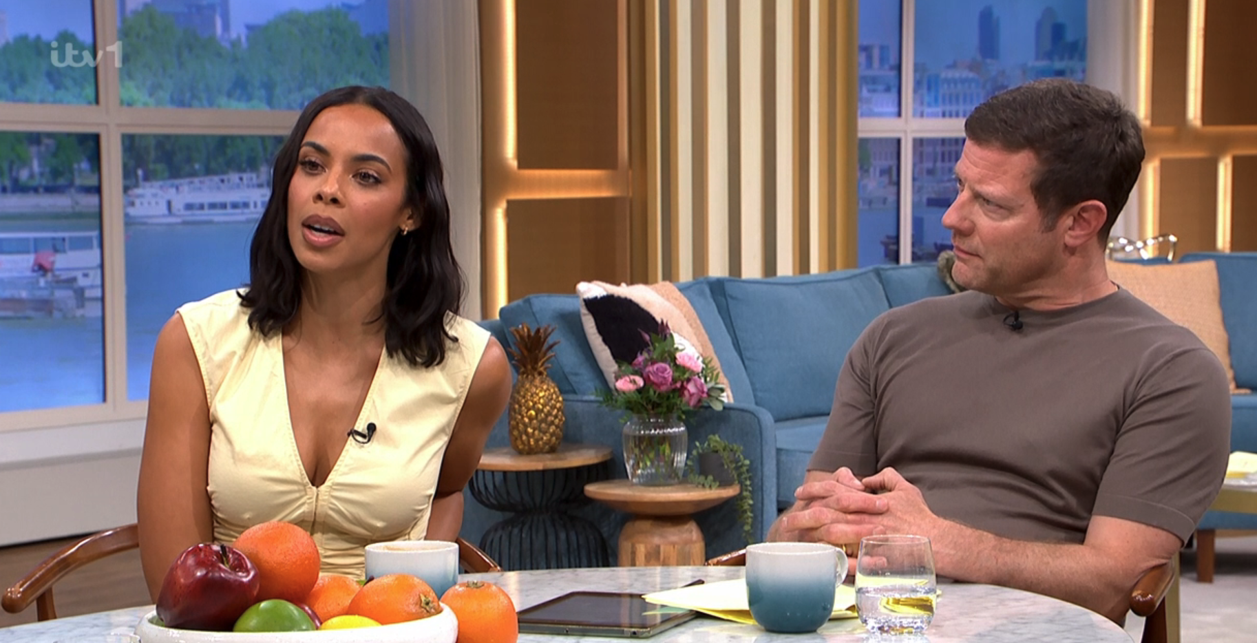 Rochelle Humes on This Morning with Dermot O'Leary