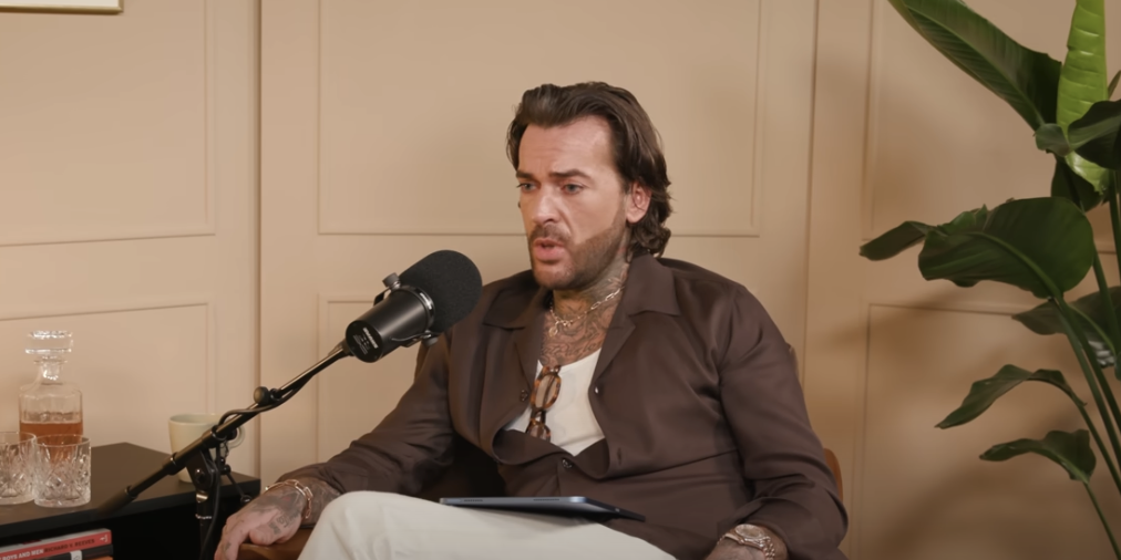 Pete Wicks emotional