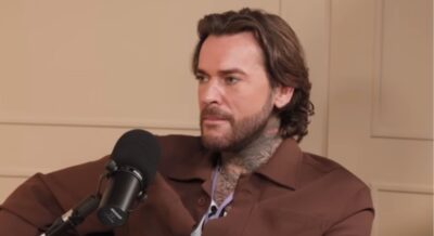 Pete Wicks emotional