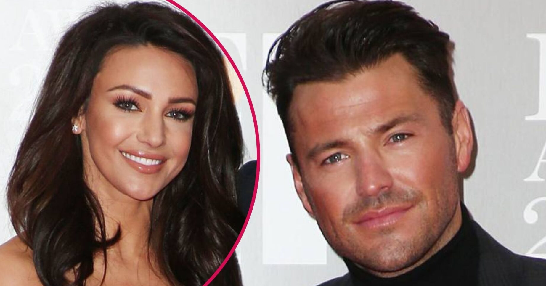 Michelle Keegan smiles, Mark Wright looks assured