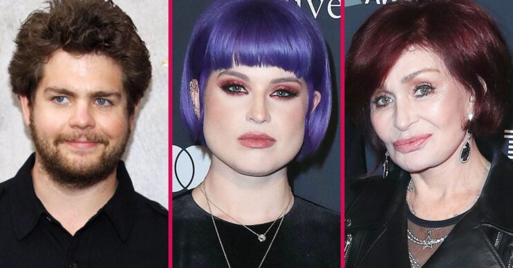 Jack Osbourne, Kelly Osbourne, and Sharon Osbourne all pose for photos