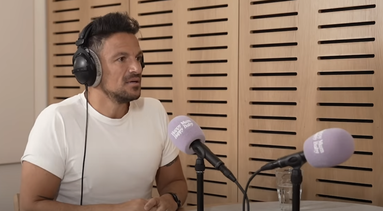 Peter Andre on podcast