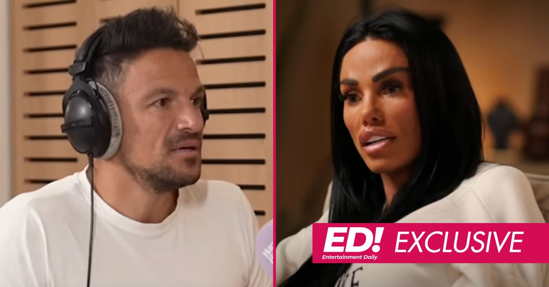 ED split pic: Peter Andre / Katie Price exclusive